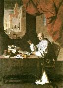 Francisco de Zurbaran gonzalo de illescas, bishop of cordova Spain oil painting artist